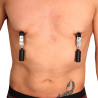 The Red Poids pour seins / Ballstretcher100g avec pinces - 2 pièces